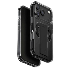 Чехол-накладка Uniq Heldro Air для iPhone 17 Pro, полиуретан, черный - 1