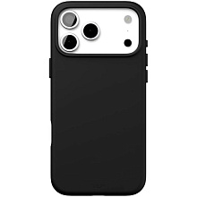 Чехол-накладка VLP Aster Pro для iPhone 17 Pro Max, силикон, черный - 0