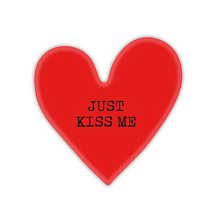 Стикер 3D VLP Just Kiss Me - 0