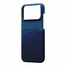 Чехол-накладка Pitaka Ultra-Slim для iPhone 17 Pro Max, кевлар, синий горизонт - 2