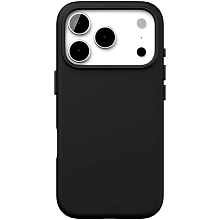 Чехол-накладка VLP Aster Pro для iPhone 17 Pro, силикон, черный - 0