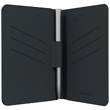 Обложка для паспорта Magssory Ultima Geo Passport Cover, с поддержкой Find My, полночь - 2