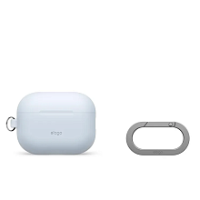 Чехол Elago Silicone Hang голубой, для AirPods Pro 3 - 3