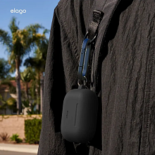 Чехол Elago Silicone Hang case черный, для AirPods Pro 3 - 2