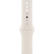 Apple Watch Series 11 GPS 42mm (корпус - серебристый, ремешок Sport Band сияющая звезда, размер S/M) - 2