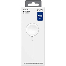 Зарядное устройство беспроводное PERO TC19 USB-C для Apple Watch, 2,5Вт, белый - 3