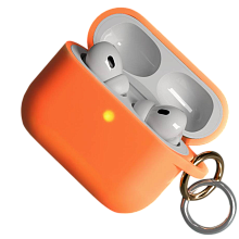 Чехол VLP Charm Case оранжевый, для AirPods Pro 3 - 0