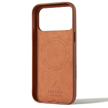 Чехол-накладка Mujjo Leather для iPhone 17 Pro Max, кожа, коричневый - 2
