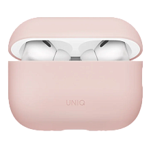 Чехол Uniq LINO розовый, для AirPods Pro 3 - 0