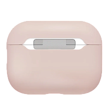 Чехол Uniq LINO розовый, для AirPods Pro 3 - 2