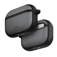 Чехол Uniq Veren черный, для AirPods Pro 3 - 0
