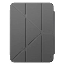 Чехол-книжка Uniq Camden Click для iPad Air 13″ (2024), поликарбонат, серый - 1