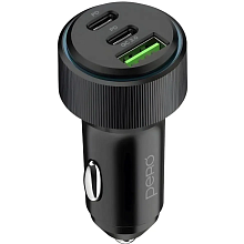 Зарядное устройство автомобильное PERO AC07, 66Вт, черный - 0