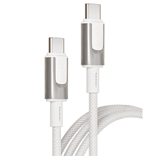 Кабель VLP Force Line USB-C / USB-C, 100Вт  2м, белый - 0