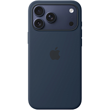 Чехол-накладка Apple Silicone Case для iPhone 17 Pro Max, силикон, черная полночь - 0