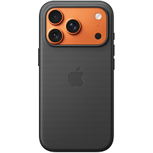 Чехол-накладка Apple TechWoven для iPhone 17 Pro, нейлон, черный - 1