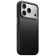 Чехол-накладка Nomad Traditional Leather Case для iPhone 17 Pro, кожа, черный - 1