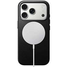 Чехол-накладка Nomad Traditional Leather Case для iPhone 17 Pro, кожа, черный - 2