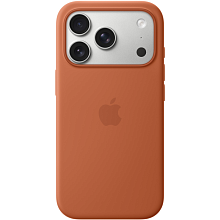 Чехол-накладка Apple Silicone Case для iPhone 17 Pro, силикон, терракотовый - 1