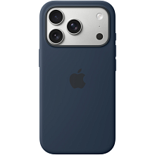 Чехол-накладка Apple Silicone Case для iPhone 17 Pro, силикон, черная полночь - 2