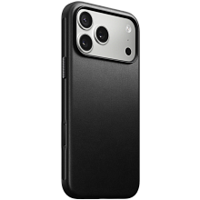 Чехол-накладка Nomad Modern Leather Case для iPhone 17 Pro, кожа, черный - 1