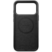 Чехол-накладка Nomad Modern Leather Case для iPhone 17 Pro, кожа, черный - 3