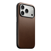 Чехол-накладка Nomad Modern Leather Case для iPhone 17 Pro, кожа, коричневый - 1