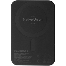 Внешний аккумулятор Native Union Classic Magnetic Qi2 5000 мАч, синий - 1