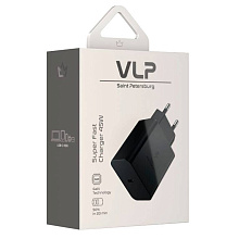 Зарядное устройство сетевое VLP Super Fast Charger, 45Вт, черный - 3