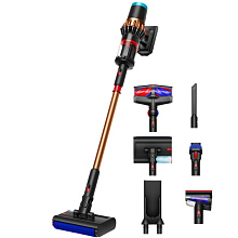 Пылесос Dyson DS60 V16s Piston Animal Submarine, черный/золотой - 0