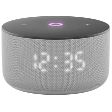 Умная колонка Яндекс Станция Мини 3 с Алисой на YaGPT, 12 Вт серый - 0