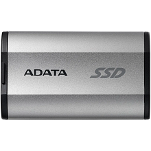 Внешний SSD накопитель A-DATA SD810, 1000GB. серебристый - 0