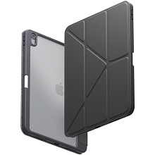 Чехол-книжка Uniq Moven для iPad Air 11″ (2024), поликарбонат/полиуретан, серый - 0