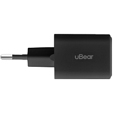 Зарядное устройство сетевое uBear Wall charger Bridge, 45Вт, черный - 3