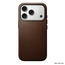Чехол-накладка Nomad Traditional Leather Case для iPhone 17 Pro, кожа, коричневый - 1