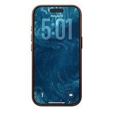 Чехол-накладка Nomad Traditional Leather Case для iPhone 17 Pro, кожа, коричневый - 3