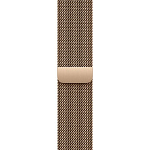 Apple Watch Series 11 GPS 42mm (корпус - золотой, ремешок Milanese Loop золотой) - 2