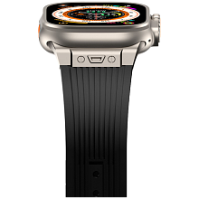 Ремешок Monocozzi ESSENTIALS 45mm/46mm/49mm, силикон, черный - 3