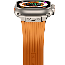 Ремешок Monocozzi ESSENTIALS 45mm/46mm/49mm, силикон, оранжевый - 3