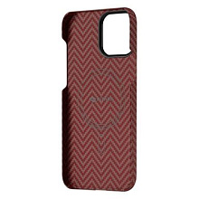 Чехол-накладка Pitaka MagEZ Case 2 для iPhone 13 Pro Max, арамид (кевлар), красный/Оранжевый - 2