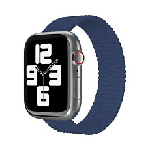 Ремешок VLP для Apple Watch 41mm, Нейлон, темно-синий - 0