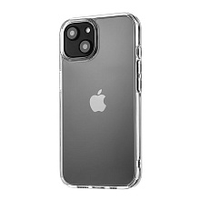 Чехол-накладка uBear Real Case для iPhone 14, поликарбонат, прозрачный - 0