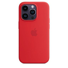 Чехол-накладка Apple MagSafe для iPhone 14 Pro, силикон, (PRODUCT)RED - 0