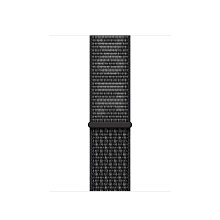 Ремешок Apple Sport Loop для Apple Watch 41mm, Нейлон, черный/белый - 0