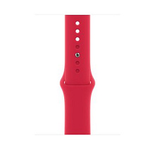 Ремешок Apple Sport Band для Apple Watch 45mm, Фторэластомер, (PRODUCT)RED - 0