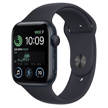 Apple Watch SE 2 GPS 40mm (корпус - темная ночь, спортивный ремешок цвета тёмная ночь) - 0