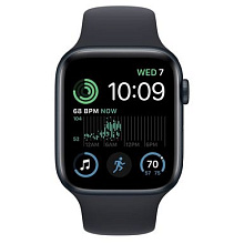 Apple Watch SE 2 GPS 40mm (корпус - темная ночь, спортивный ремешок цвета тёмная ночь) - 1