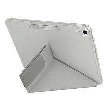 Чехол-книжка Uniq Camden для iPad 10,9″ 2022 (2022), полиуретан, серый - 2
