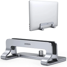 Подставка Ugreen Universal Vertical Aluminum Laptop Stand, серый - 2