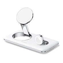 Зарядное устройство беспроводное UGreen 2-in-1 Wireless Charger, 20Вт, белый - 0